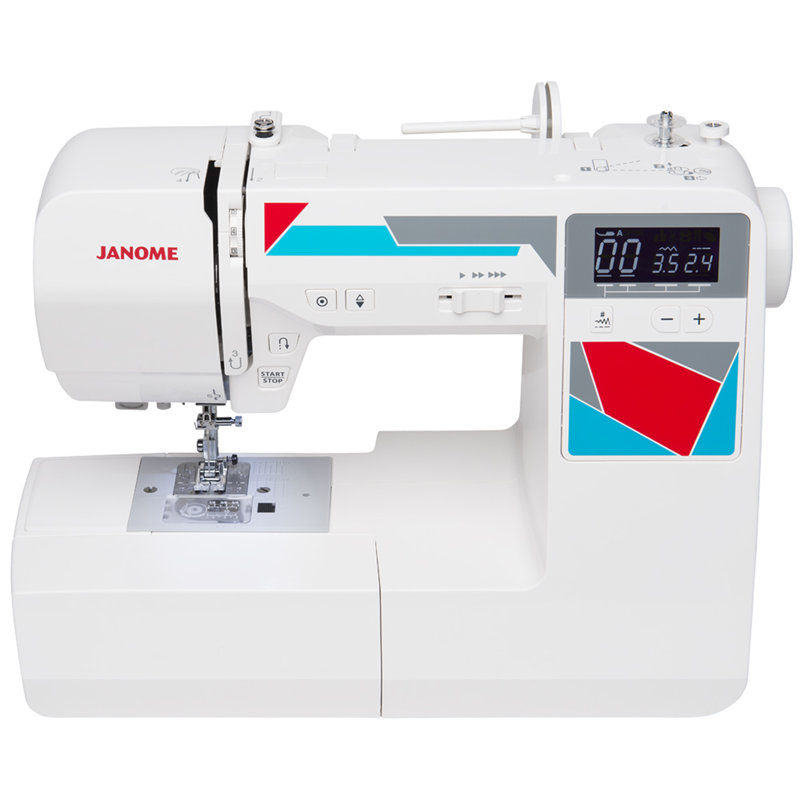Janome Mod100Q Computerized Electronic Sewing Machine with Quilting Package & Reviews Wayfair